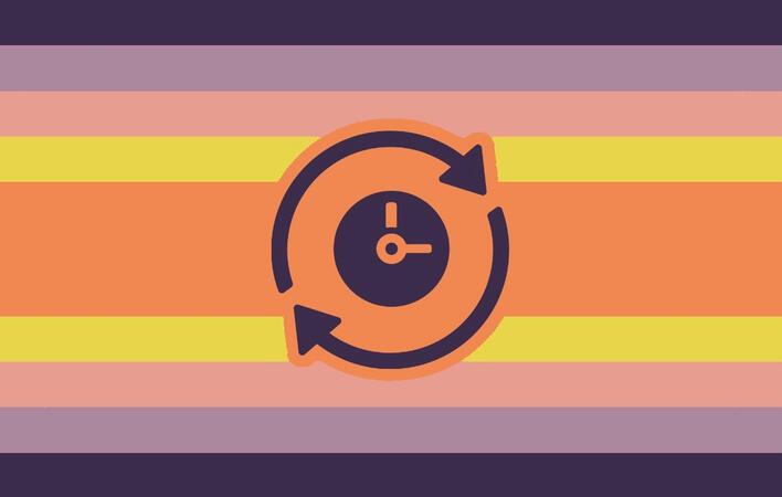 Chrono non-conforming is when someone does not always act the age they appear.